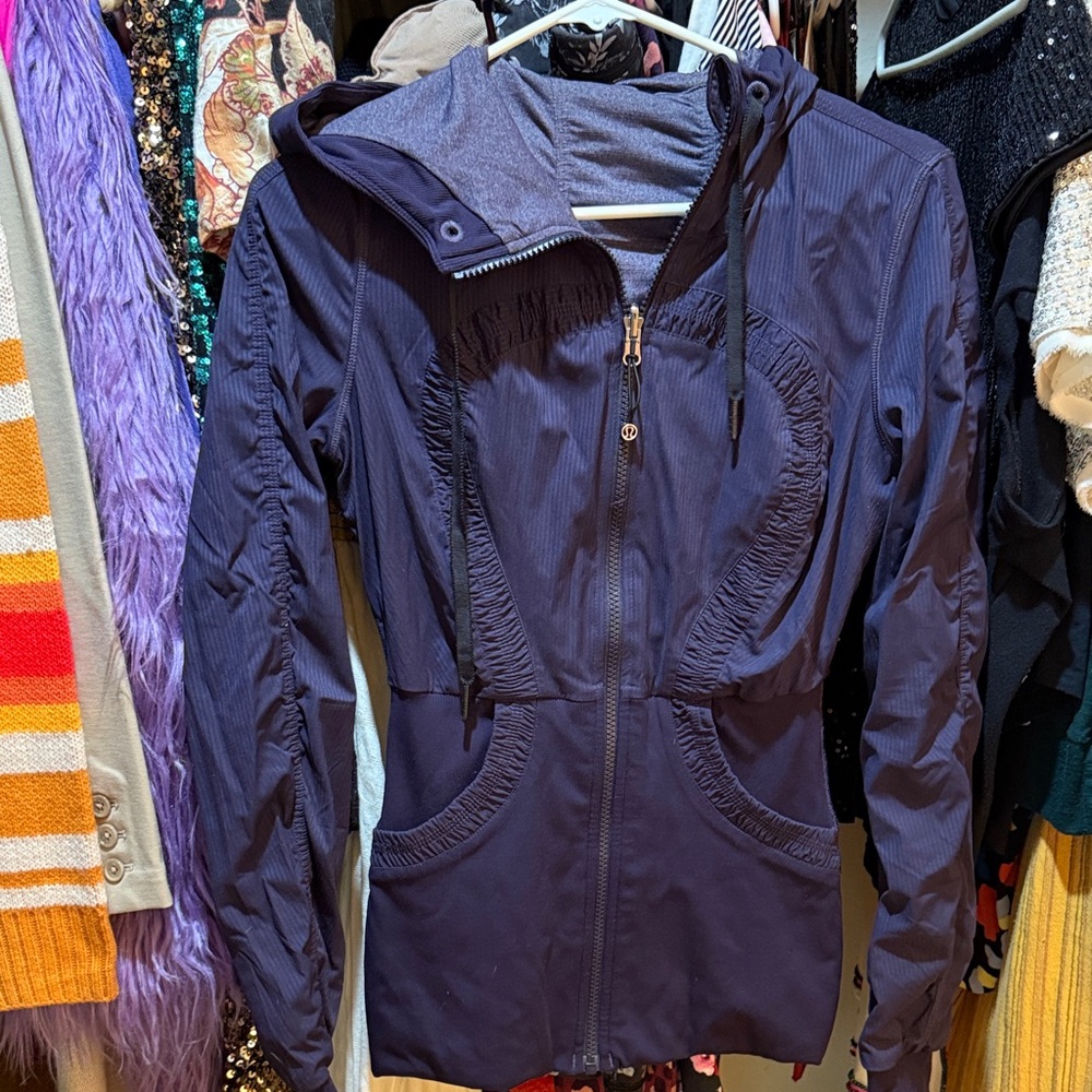 lululemon athletica Dark Purple Utility Jacket